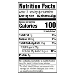 Nerds Frosty Holiday Gummy Clusters - 3oz Simple Nerds 