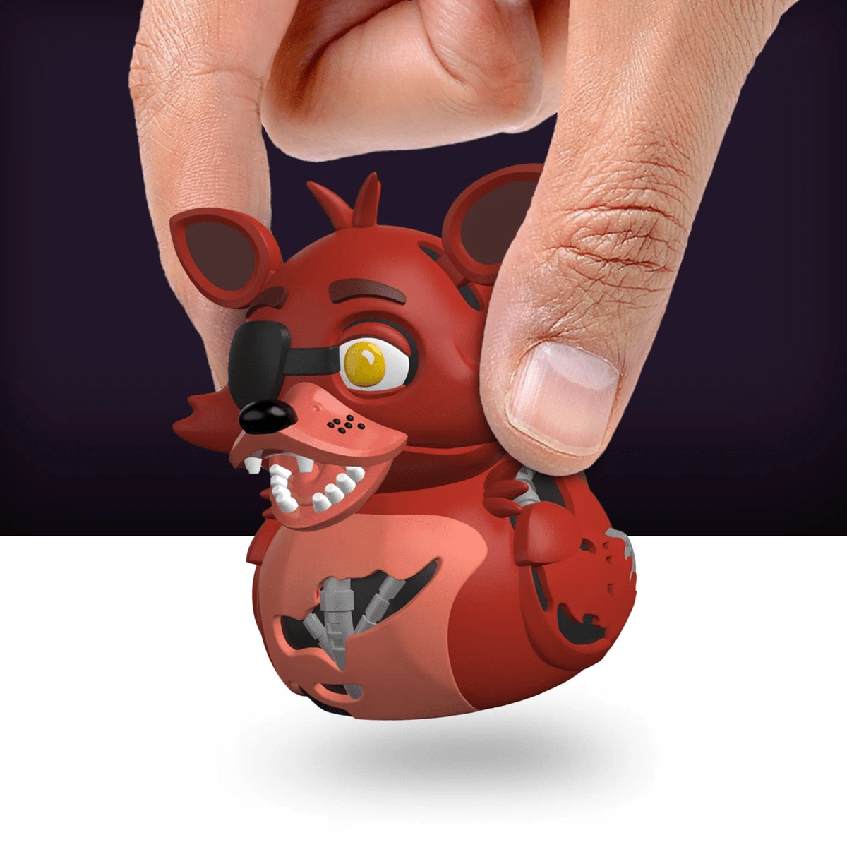 TUBBZ: Five Nights at Freddy’s – Foxy Mini Rubber Duck Figure Simple TUBBZ 