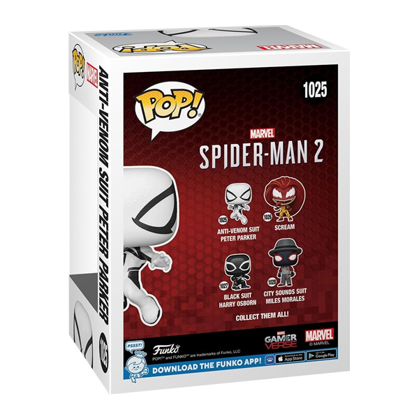 Funko Pop! Marvel: Spider-Man 2 - Anti-Venom Suit Peter Parker