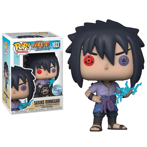 Funko Pop! Naruto Sasuke Rinnegan w/ Chase Figure Simple Showcase 