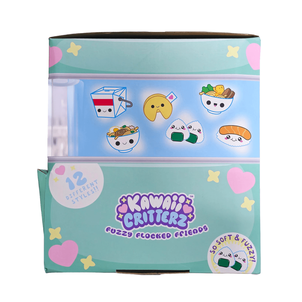 Kawaii Critterz Flocked Sushi & Ramen Collection One Blind Bag Simple Kawaii 