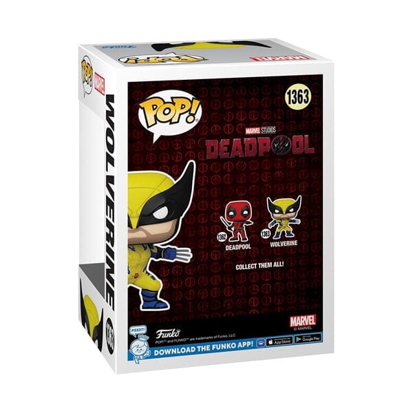 Funko POP! Marvel: Deadpool 3 - Wolverine Vinyl Figure Simple Showcase 