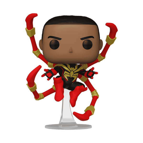 Funko Pop! Marvel: Spider-Man - Miles Morales Iron Spider with Chase (Styles May Vary)