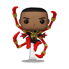 Funko Pop! Marvel: Spider-Man - Miles Morales Iron Spider with Chase (Styles May Vary)