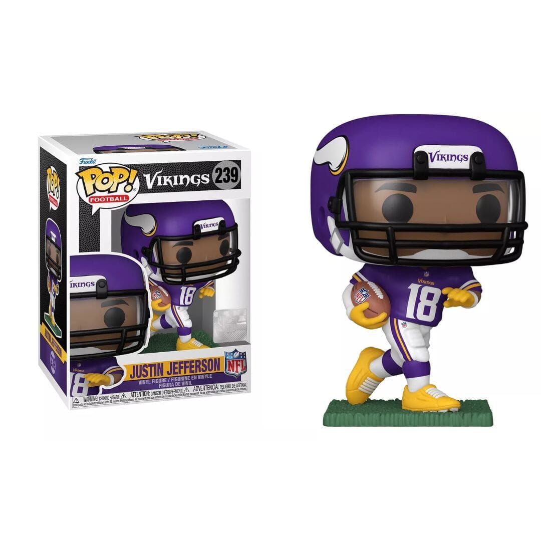 Funko Pop! NFL: Justin Jefferson Vikings Simple Funko 