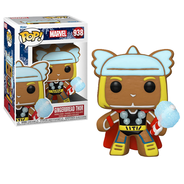 Funko Pop! Marvel: Holiday - Gingerbread Thor Vinyl Figure