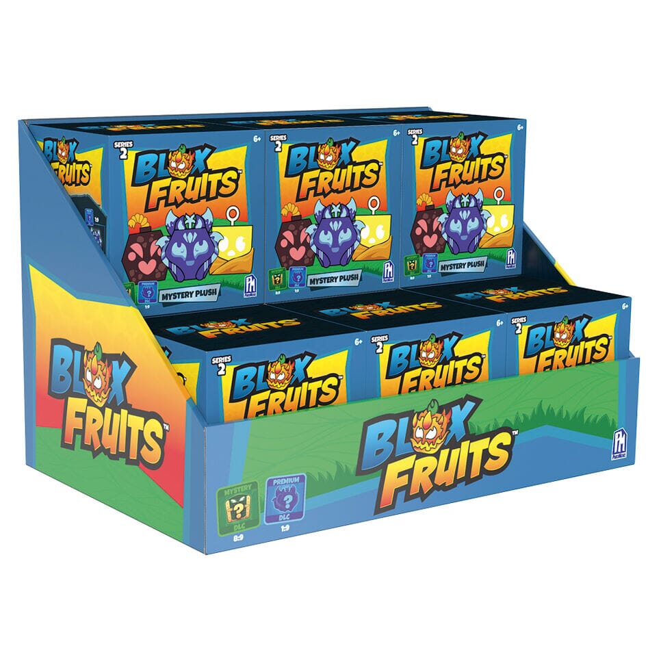 Blox Fruits: 4" Surprise Mystery Plush Toy Series 2 Simple Roblox 
