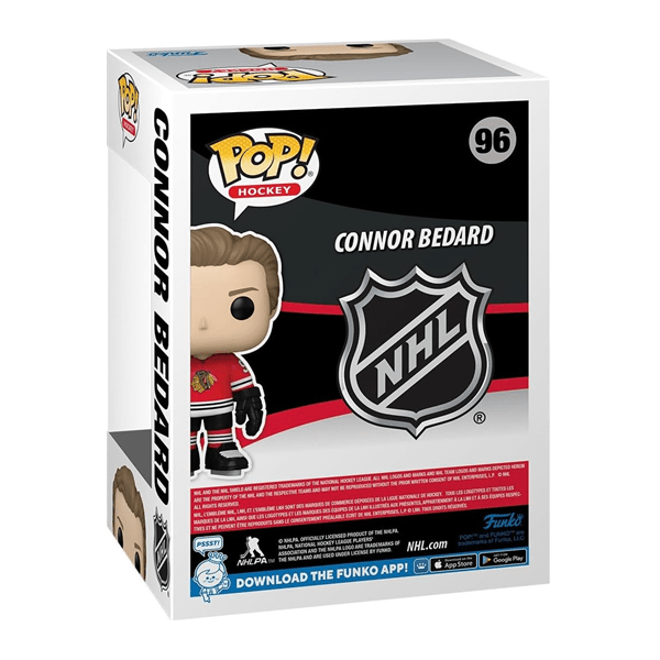 Funko Pop! NHL: Blackhawks - Connor Bedard Vinyl Figure Simple Funko 