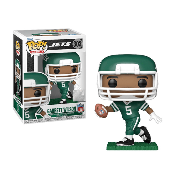 Funko Pop! NFL: Garrett Wilson (Green and White Uniform) Simple Funko 