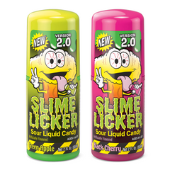 Toxic Waste: Slime Licker 2.0 Version - Green Apple & Black Cherry Roller (Ships Assorted)