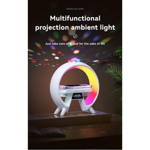 SonicVibes: 3-in-1 Triotunes Bluetooth Speaker and Wireless Charger Simple SonicVibes 