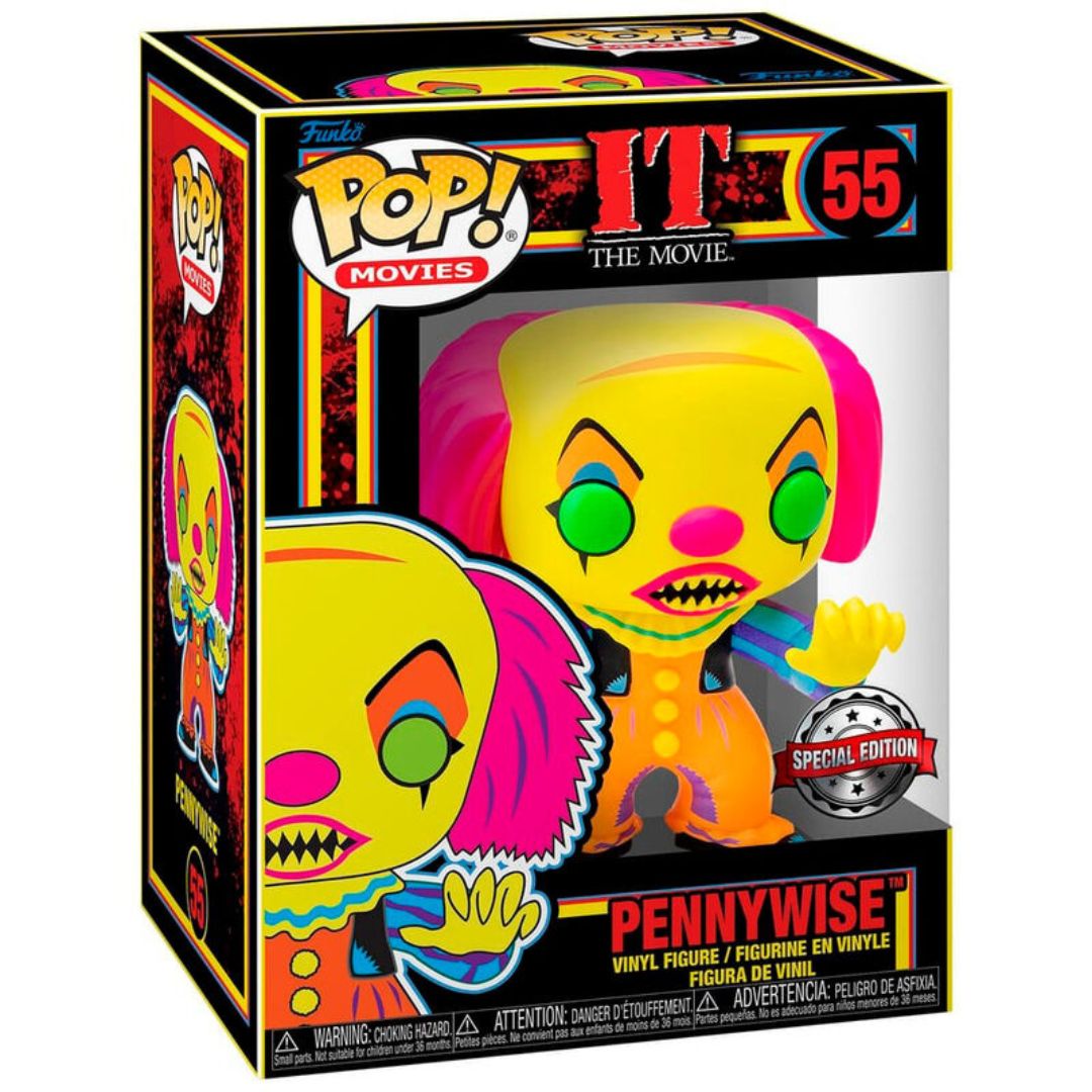 Funko Pop! TV: IT - Pennywise Black Light