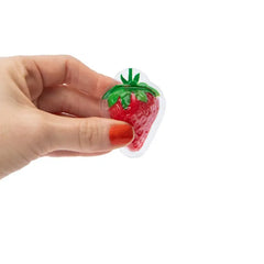Raindrops Gummy: Liquid Filled Strawberries Gummy - 3.8oz