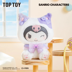 TOP TOY x Sanrio: Play with Kittens Series Plush Keychain Blind Box (1pc)