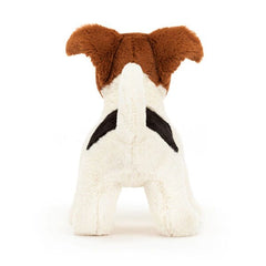 Jellycat: Albert Jack Russell Dog Stuffed Animal - 7" Simple Showcase 