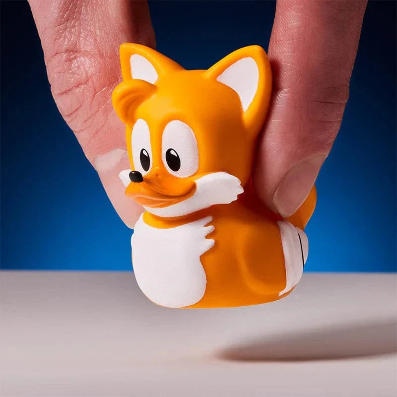 TUBBZ: Sonic the Hedgehog – Tails Mini Rubber Duck Figure Simple TUBBZ 