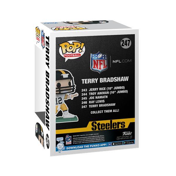 Funko Pop! NFL Legends Steelers: Terry Bradshaw Vinyl Figure