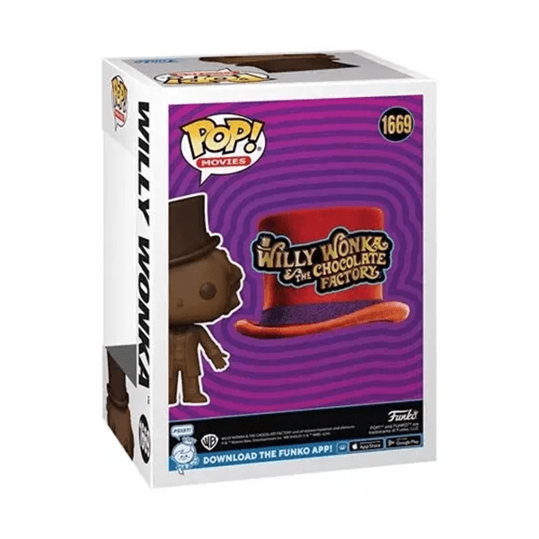 Funko POP! Movies - Willy Wonka Chocolate Scented Vinyl Figure Simple Funko 