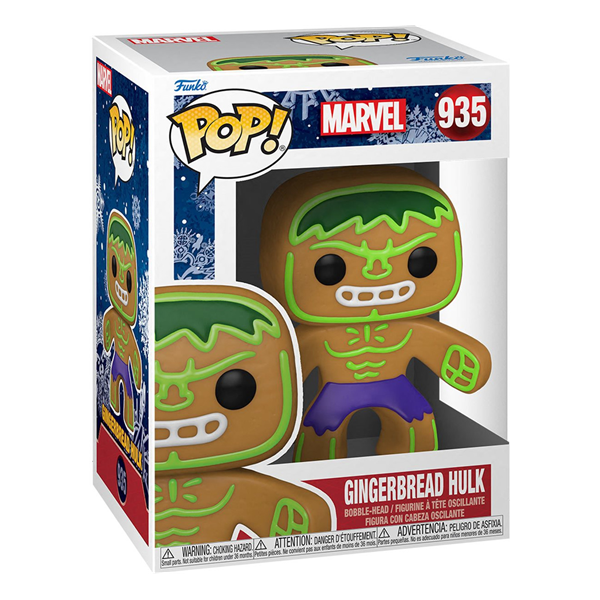 Funko Pop! Marvel: Gingerbread Hulk Vinyl Figure