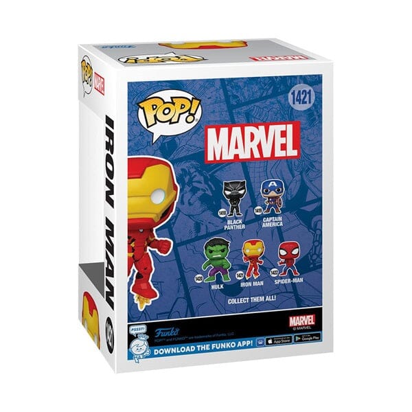 Funko Pop! Marvel: New Classics Iron Man Vinyl Figure Simple Funko 