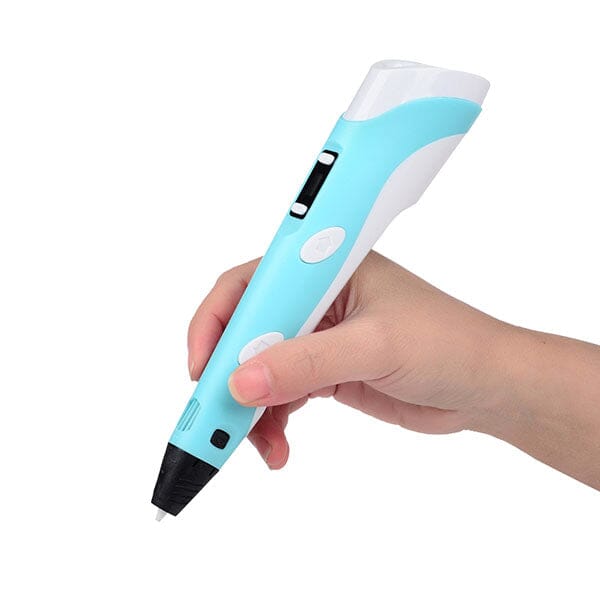 DeluxeDoodle3D Portable Rechargeable 3D Printer Pen (Filament Refills Included) Simple Showcase 