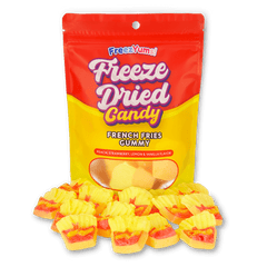 Freezyums Freeze Dried French Fries Gummies Simple Showcase 