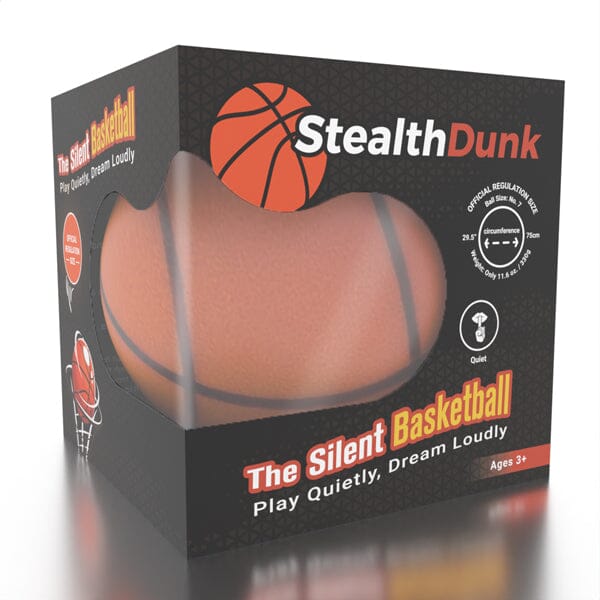 StealthDunk: The Silent Basketball - Multiple Sizes Simple Exclusive Small Size No.3: 22.25" / 56.5cm Box 