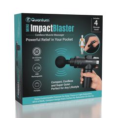Quantum Mini ImpactBlaster Cordless Muscle Massager Simple Quantum 