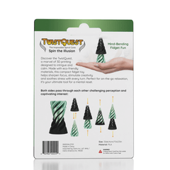 TwistQuest 3D Printed Fidget Spiral Cone Toy (1pc) Multiple Colors Simple Exclusive 