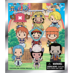 3D Anime: One Piece Foam Bag Clip Series 7 Blind Bag (1pc)