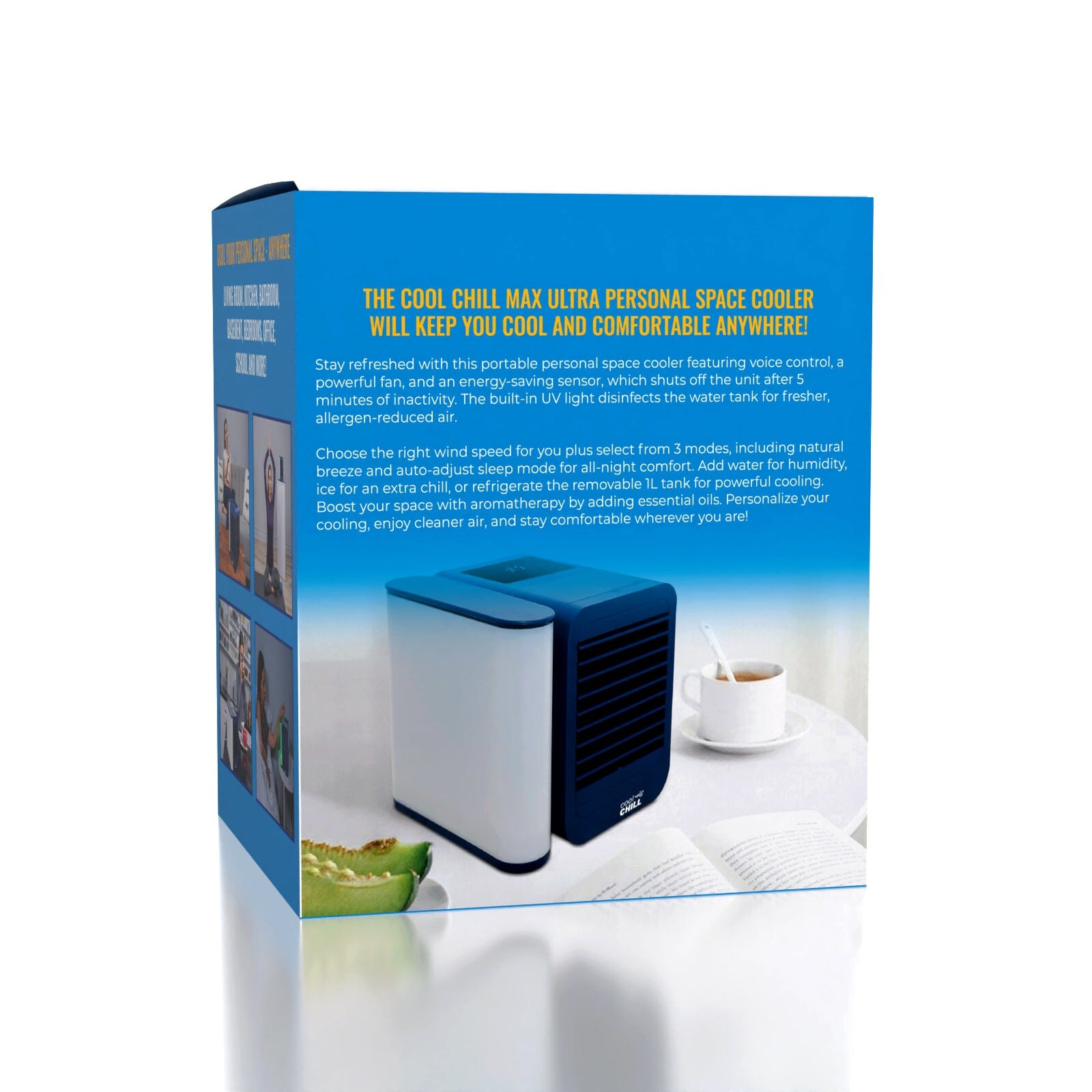 Cool Chill Max ULTRA 2025 Personal Space Cooler Simple Cool Chill 