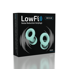 LowFi Silicone Noise Reduction Earplugs (Color Ships Assorted) Includes 3 Ear Tips Sizes Simple Exclusive 
