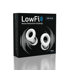 LowFi Silicone Noise Reduction Earplugs (Color Ships Assorted) Includes 3 Ear Tips Sizes Simple Exclusive 