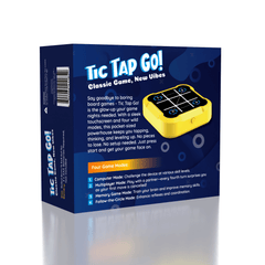 Tic Tap Go! Electronic Touchscreen Tic-Tac-Toe Game Simple Exclusive 
