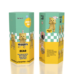 Bear Huggers: The Phone Hugging Animals Collectable Figurine Blind Bag (1pc) Simple Exclusive 