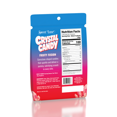 Sweet Luxe™ Extra Crunchy Crystal Candy - Fruity Fusion Flavor Mix