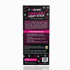 KGAME FanFlash KPop Flashing Light Stick (1pc)