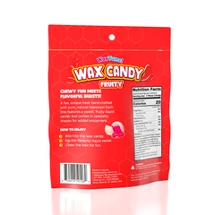 WaxYums! Chewy Gushing Fruity Wax Candy Bag (85g)