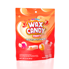 WaxYums! Chewy Gushing Fruity Wax Candy Bag (85g)
