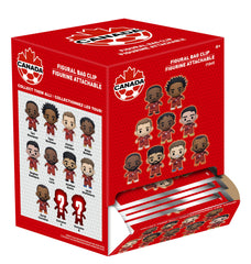 Anime 3D: Canada Soccer Men's National Team 3D Foam Bag Clip (1pc)