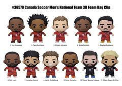 Anime 3D: Canada Soccer Men's National Team 3D Foam Bag Clip (1pc)