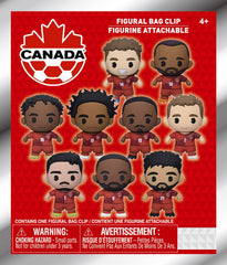 Anime 3D: Canada Soccer Men's National Team 3D Foam Bag Clip (1pc)