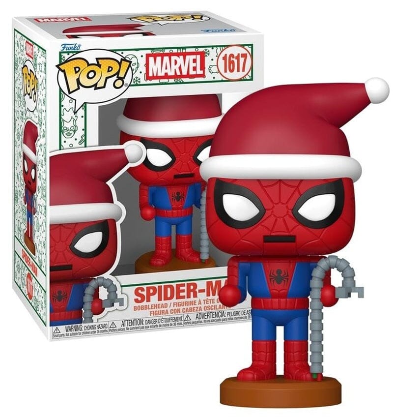 Funko Pop! Marvel: Spider-Man S6 Holiday (Nutcracker) Vinyl Figure Simple Funko 