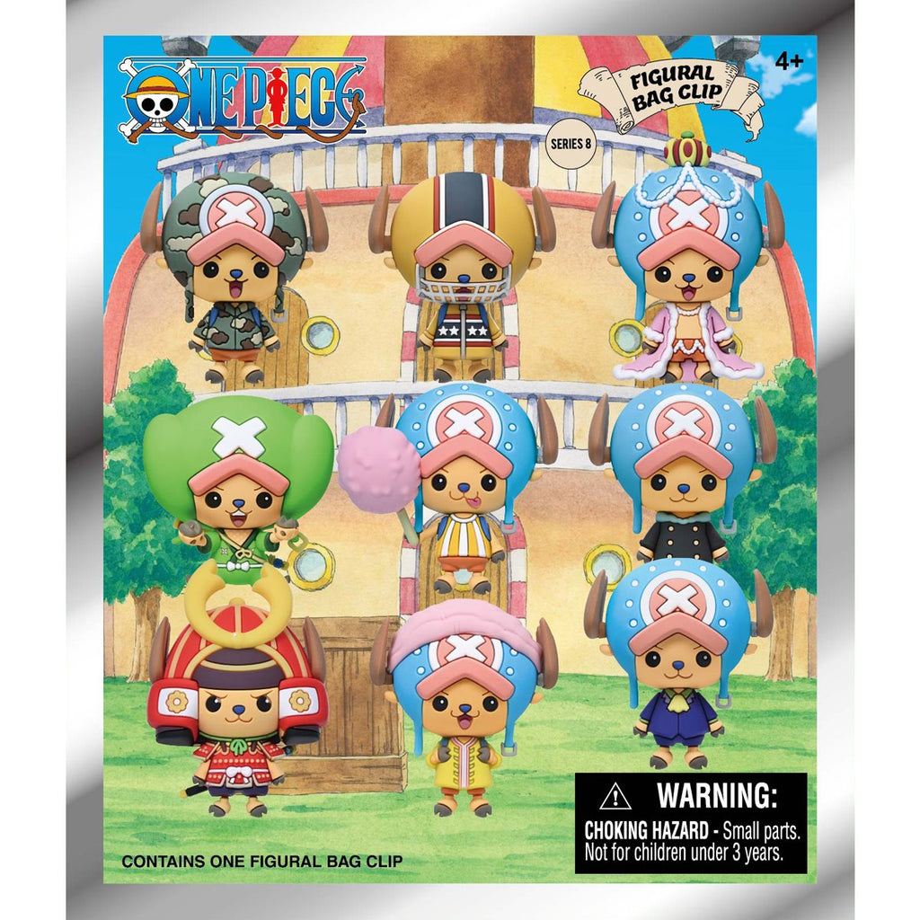 3D Anime: One Piece Best of Chopper 3D Foam Bag Clip Series 8 (1pc