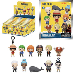 3D Anime: Netflix - One Piece Live Action Series 2 3D Foam Bag Clip (1pc)