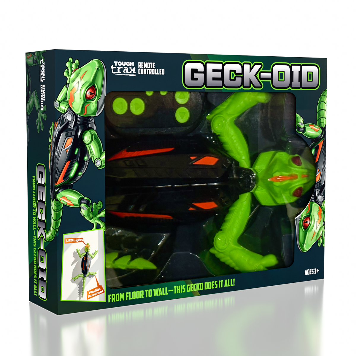 Tough Trax: Wall Climbing RC Geck-Oid