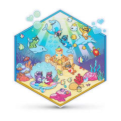 Sticker Therapy: Care Bears Set Series 1 (1pc) Ships Assorted Simple ZURU 