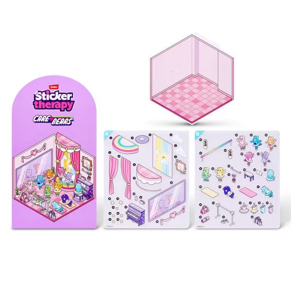 Sticker Therapy: Care Bears Set Series 1 (1pc) Ships Assorted Simple ZURU 