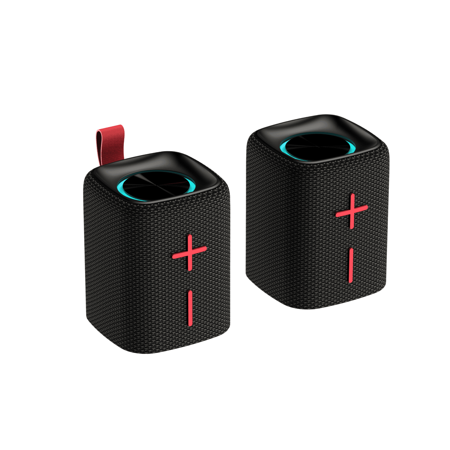 SonicVibes 2-in-1 Detachable Magnetic Bluetooth Speaker–TWS 3D Stereo w/ RGB Lights Simple SonicVibes 