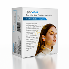 SonicVibes: Bone Conduction LightUp Earbuds